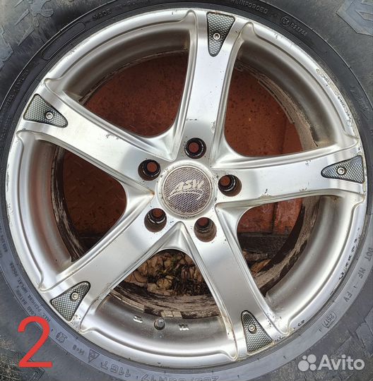Литые диски r17 5 114.3