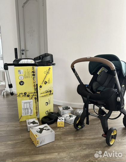 Коляска автокресло doona и допы