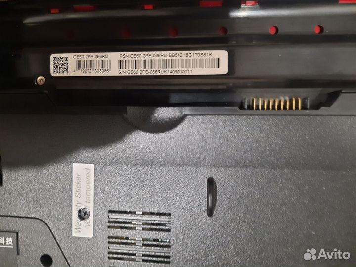 MSI ge60 2pe-066ru