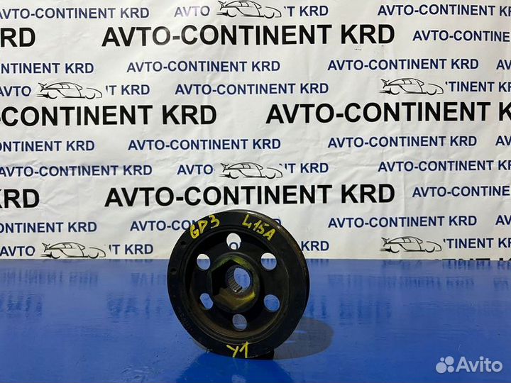 Шкив коленвала Honda Fit GD3 L15A