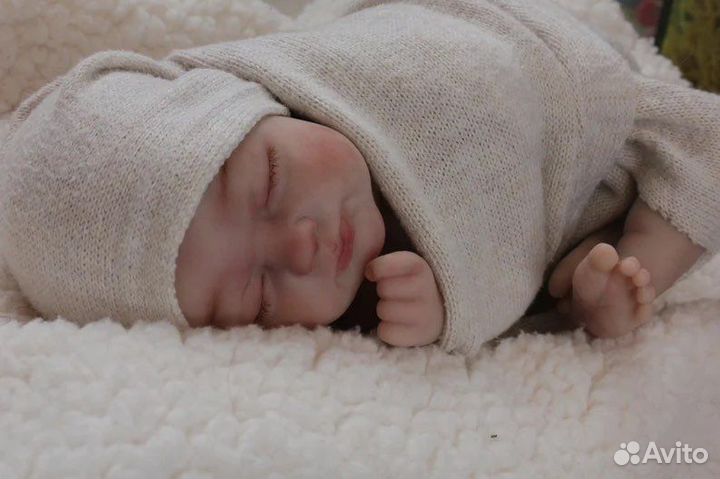 Кукла реборн мини кастом ооак