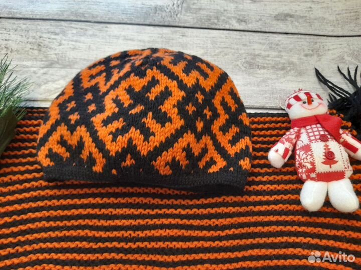 Шапка и шарф женские