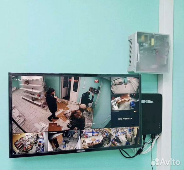 Камера видеонаблюдения,домофон