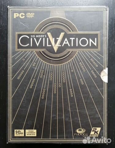 Civilization 5 PC пк Dvd rom Двд