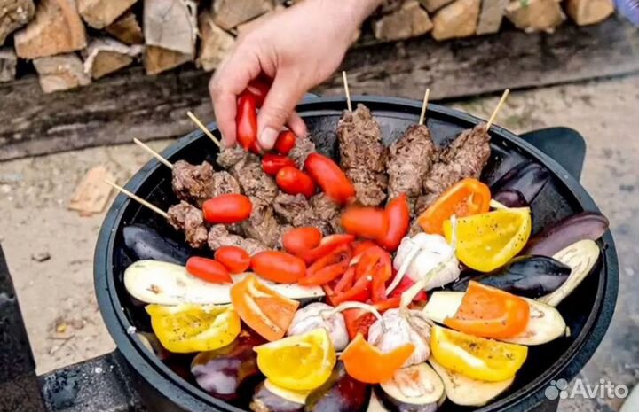 Садж чугунный Узбекский 48 см