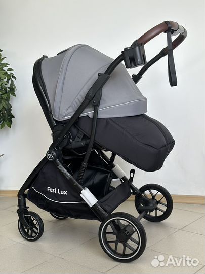 Прогулочная коляска «Fest Lux» реверсивный блок