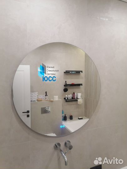 Зеркало из серебра 100х100 на заказ