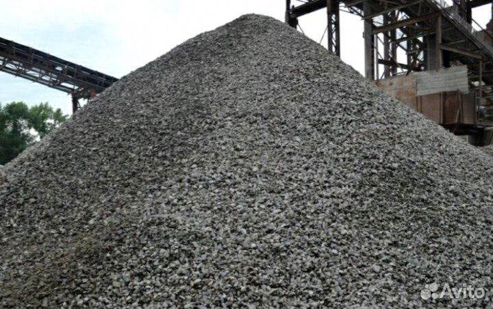 Щебень любых фракций