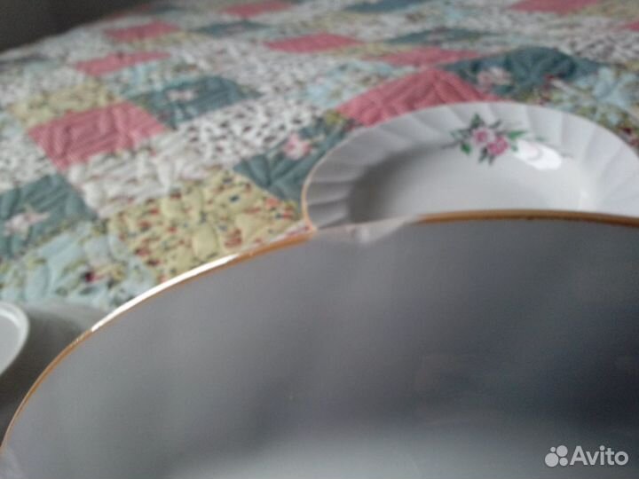 Фарфоровые тарелки 17,5-20 см