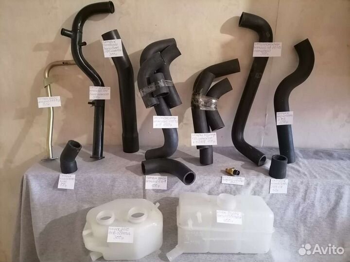 Патрубки радиатора ваз