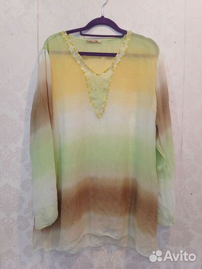 Пляжное парео туника