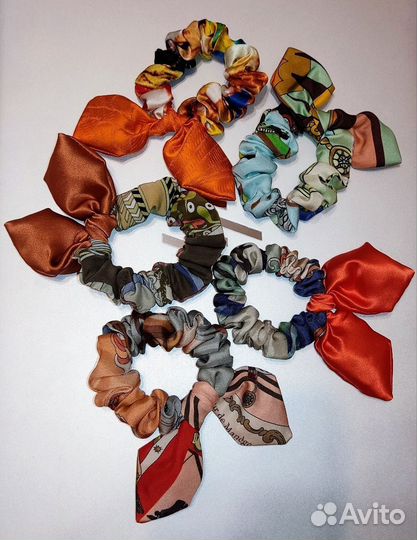 Резинка для волос шелк