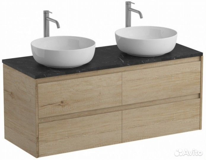 Мебель для ванной BelBagno Kraft-1200-4C-KEP-120-2-MNO Rovere Nebrasca Nature