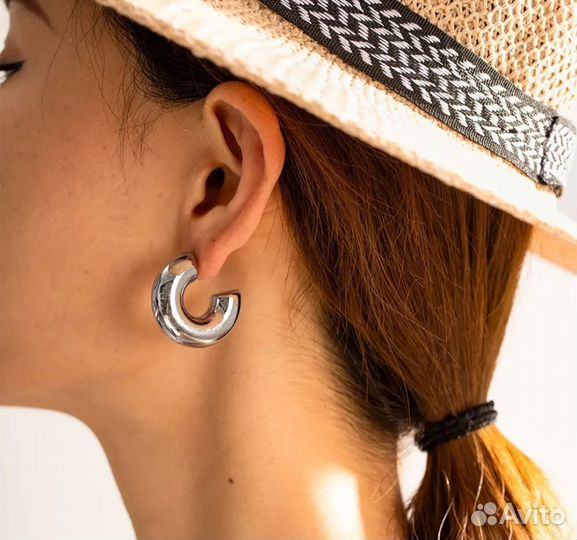 Новые Серьги под Celine