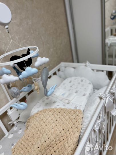 Детский мобиль из фетра