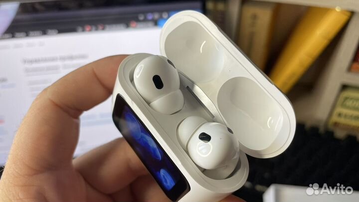 Беспроводные наушники AirPods Pro 2 с экраном