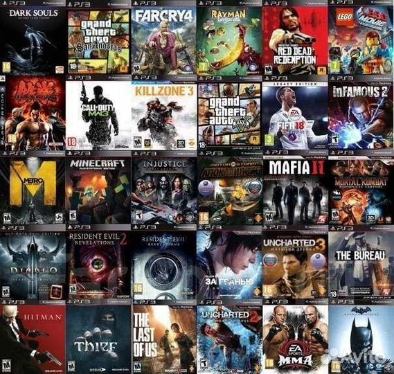 Игры на сони 3 ps3