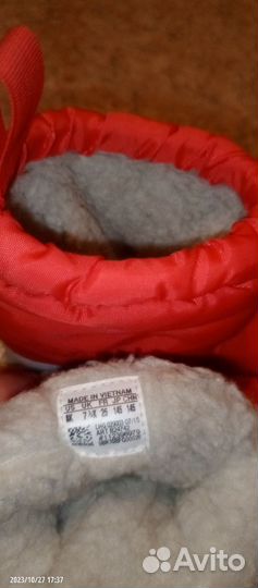 Сапожки демисезонные для девочки