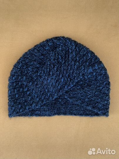 Комплект шапка и шарф ручная вязка