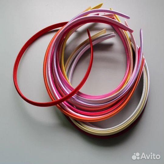 Ободок атласный