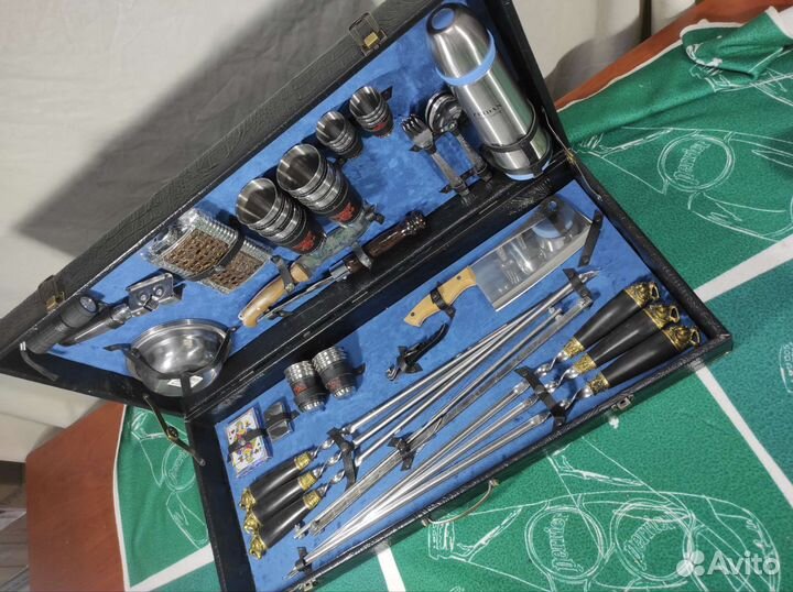 Шампура в кейсах подарочные наборы