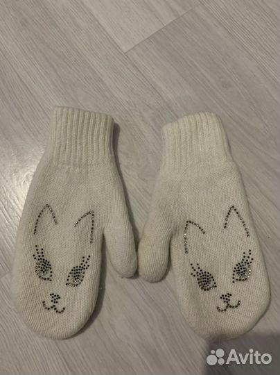 Варежки зимние для девочки