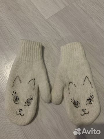 Варежки зимние для девочки
