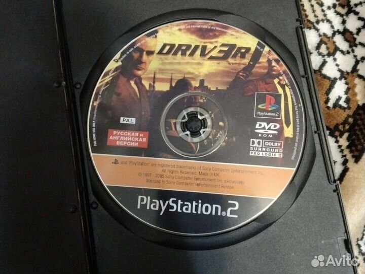 Диски на sony playstation 2