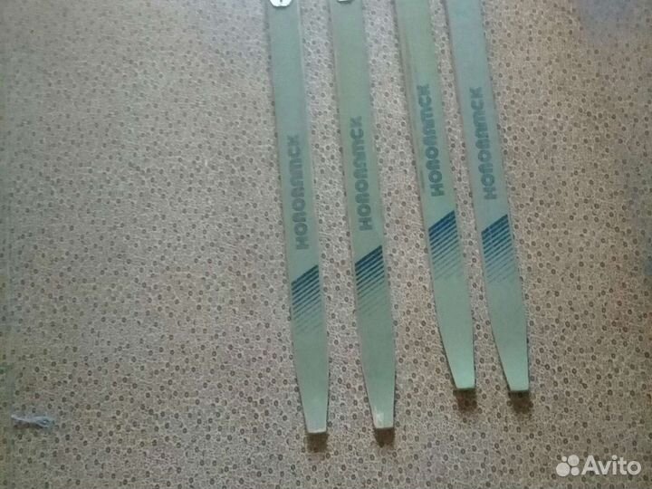 Лыжи беговые деревянные