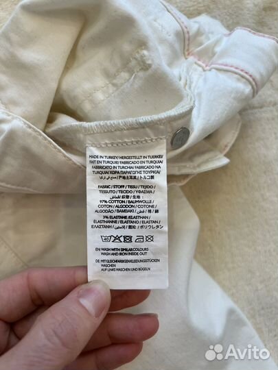 Летние джинсы на девочку gant