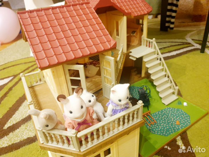 Sylvanian families домик с наполнением