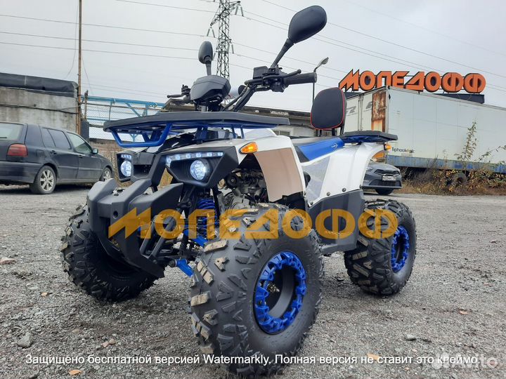 Квадроцикл Hunter Lux new ATV 125 Blue