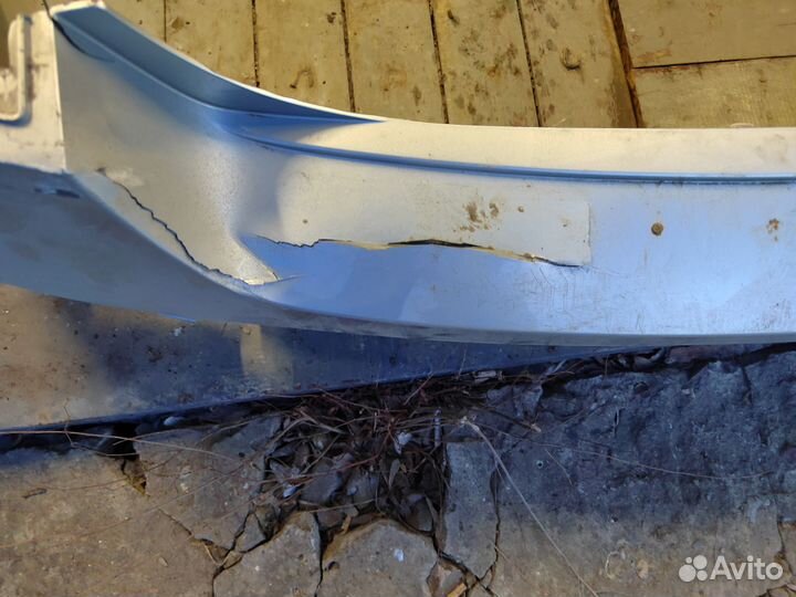 Задний бампер на skoda octavia a7