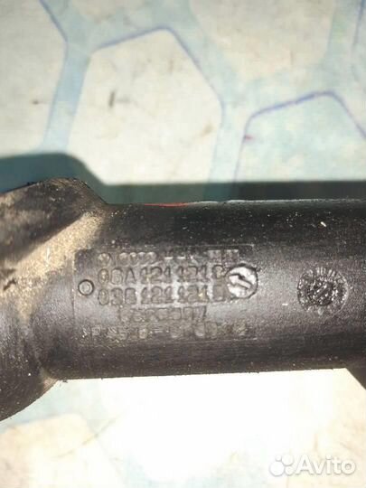 Фланец двигателя системы охлаждения 06A121069C