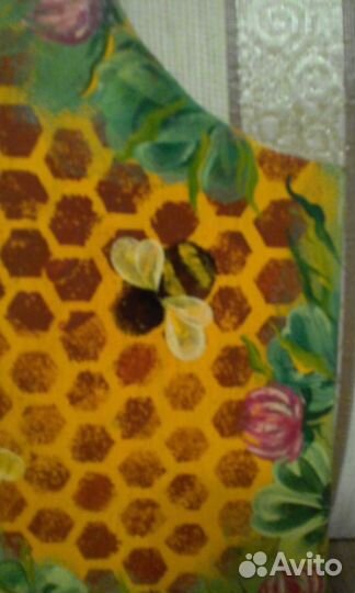 Доска кухонная СССР ручная работа