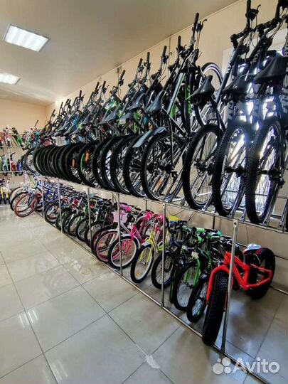 Большой выбор велосипедов