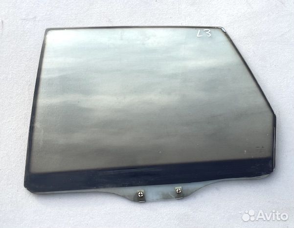 Мицубиси Галант Стекло двери левое заднее Лев