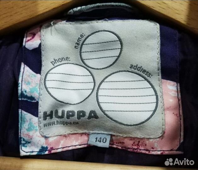 Пальто для девочки Huppa 140