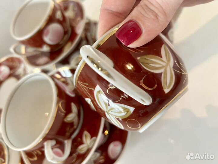 Чайный сервиз вербилки СССР