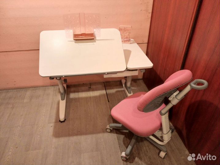 Растущая парта Nanotec+ стул для школьников