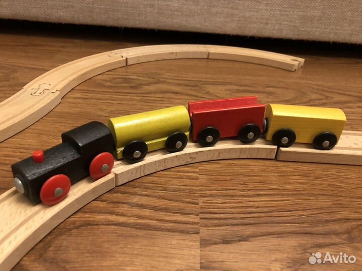 Деревянная железная дорога IKEA