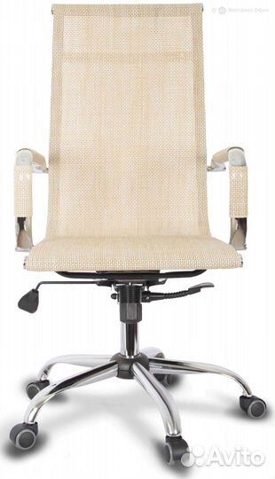 Кресло для руководителя College CLG-619 MXH-A Beig