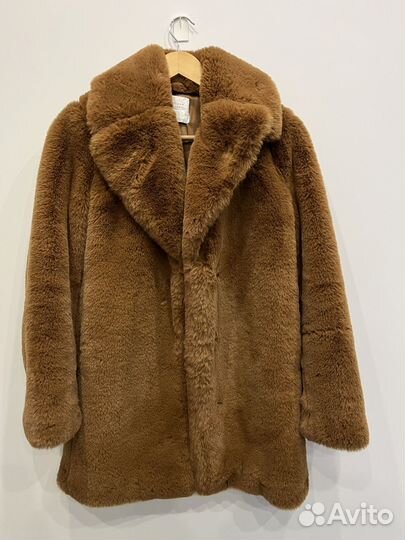 Шуба из эко меха Zara тренд