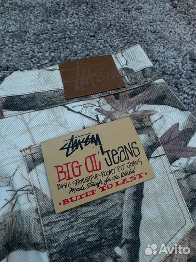 Джинсы Stussy RealTree светлые