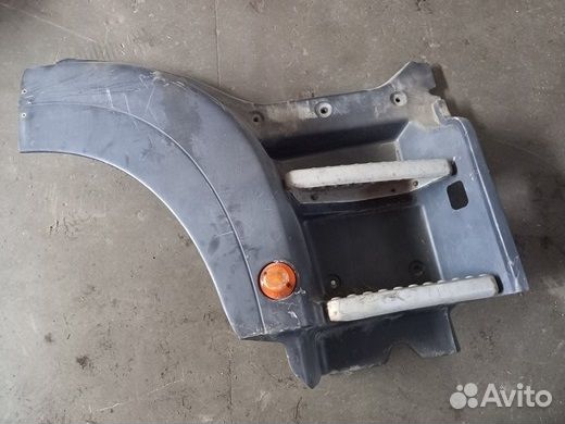 Корпус подножки MAN верхний правый