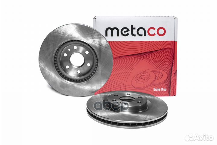 Диск тормозной передний вентилируемый, cadillac