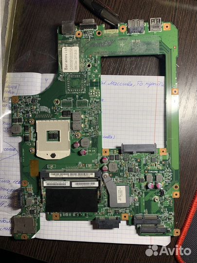 Материнская плата lenovo b560 рабочая