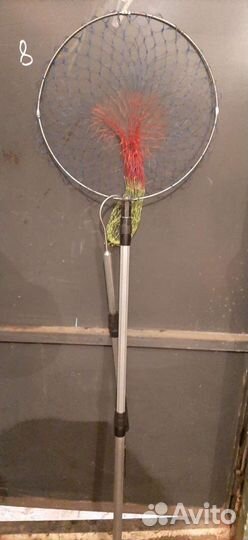 Сачок и темляк для рыбалки