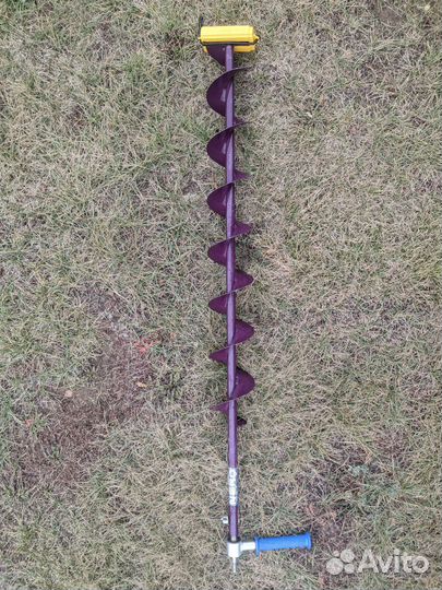 Шнек неро для ледобура с адаптером под шуруповерт