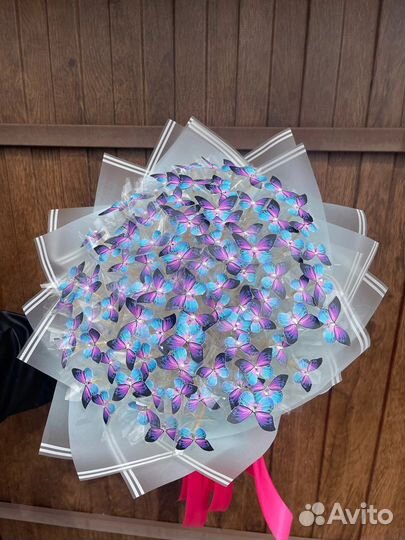 Шикарные букеты из бабочек